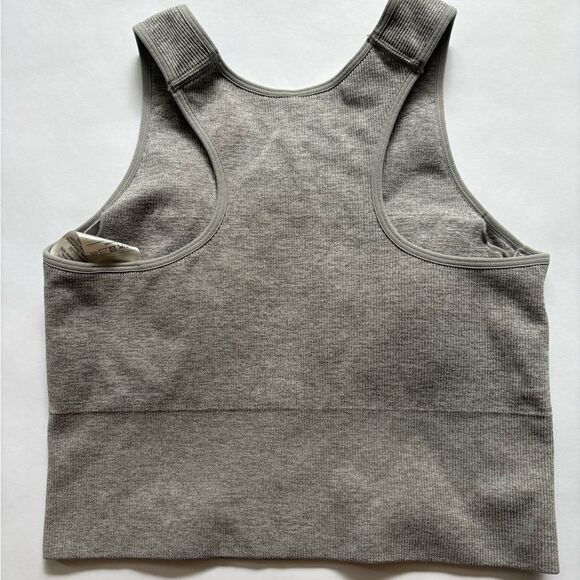 H&M MOVE WOMEN'S CROP TOP SPORTS BRA ATHLETIC SPORTSWEAR LONGLINE MEDIUM - Picture 3 of 5
